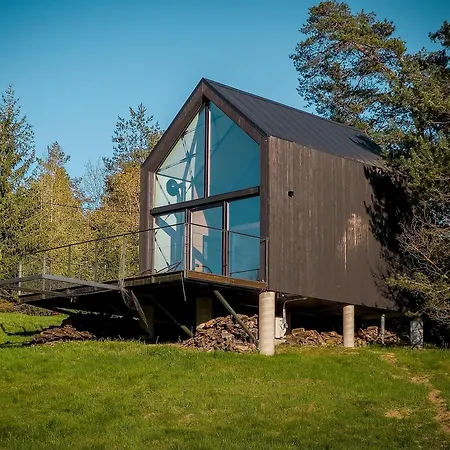 Dom Na Kaszubach Natura Villa Fingrowa Huta